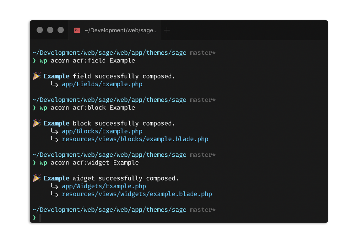 acf-composer screenshot 1