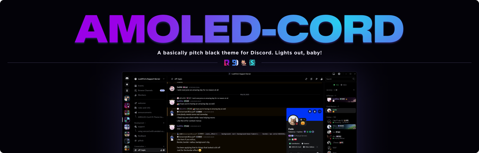 amoled-cord screenshot 1