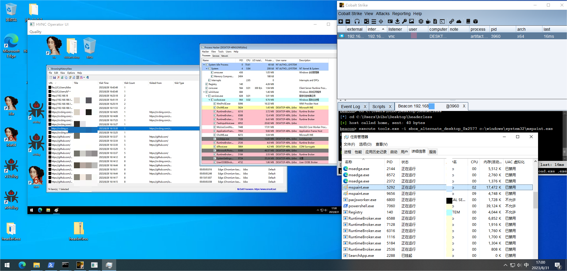 HeaderLessPE screenshot 2
