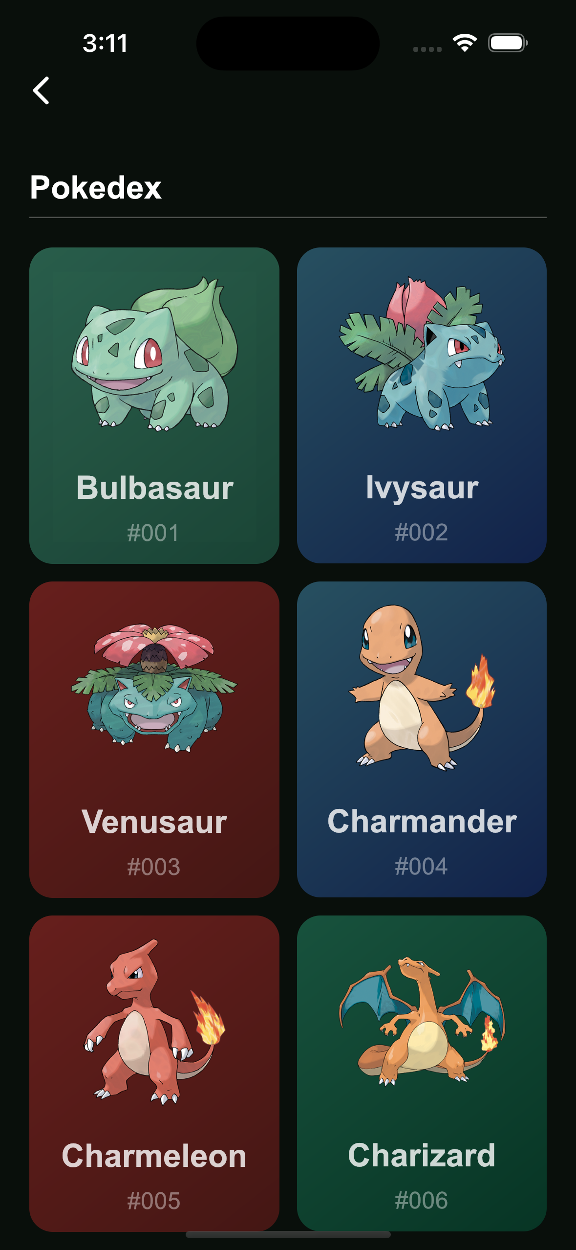 Pokedex screenshot 6