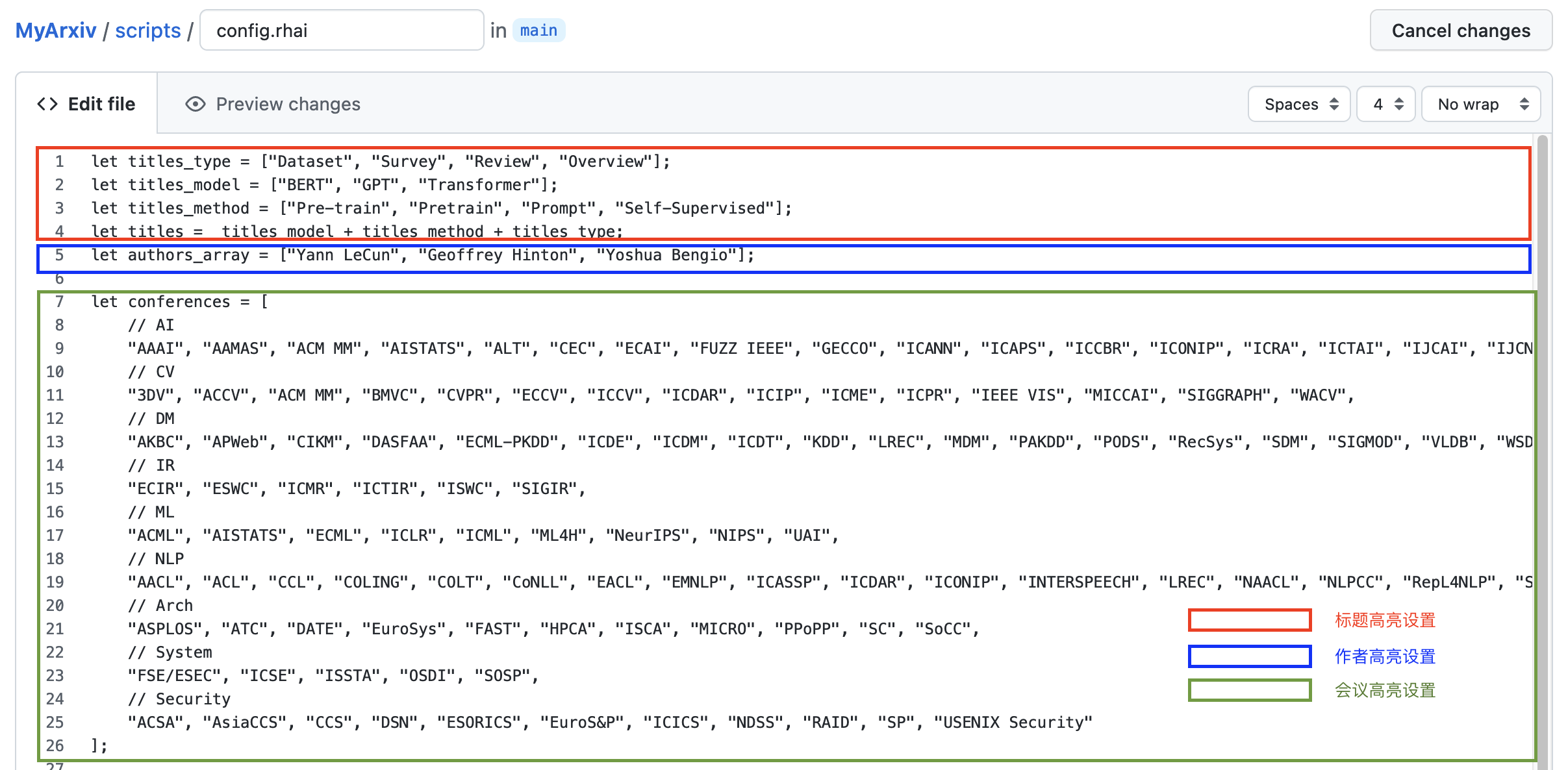 MyArxiv screenshot 12