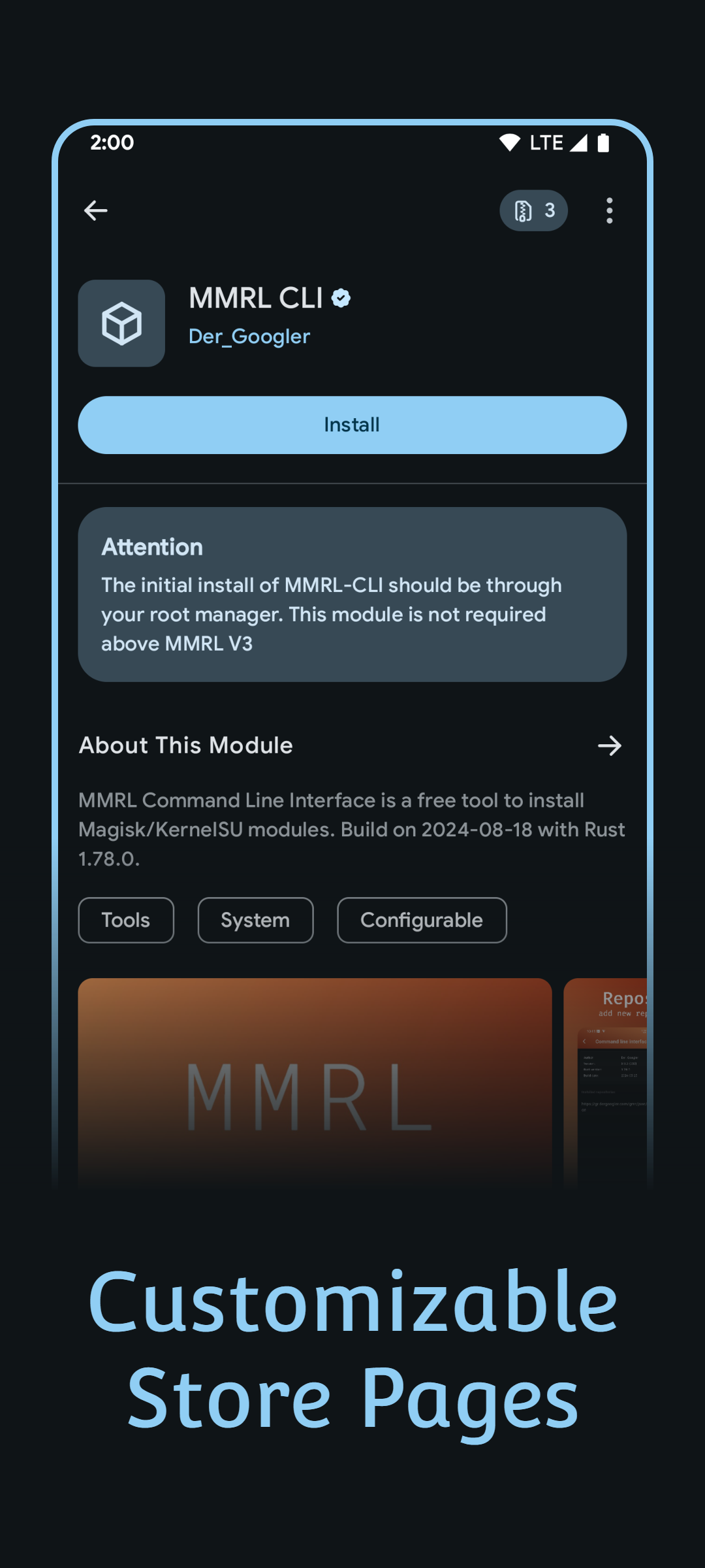 MMRL screenshot 2