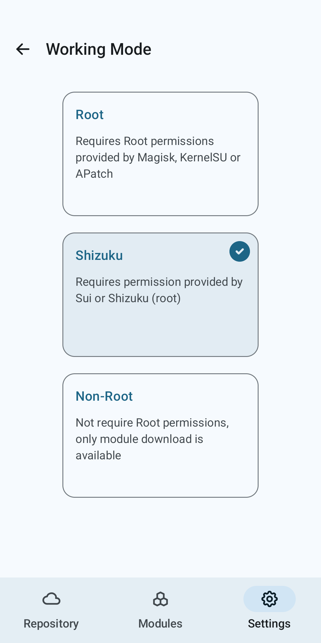 MRepo screenshot 5
