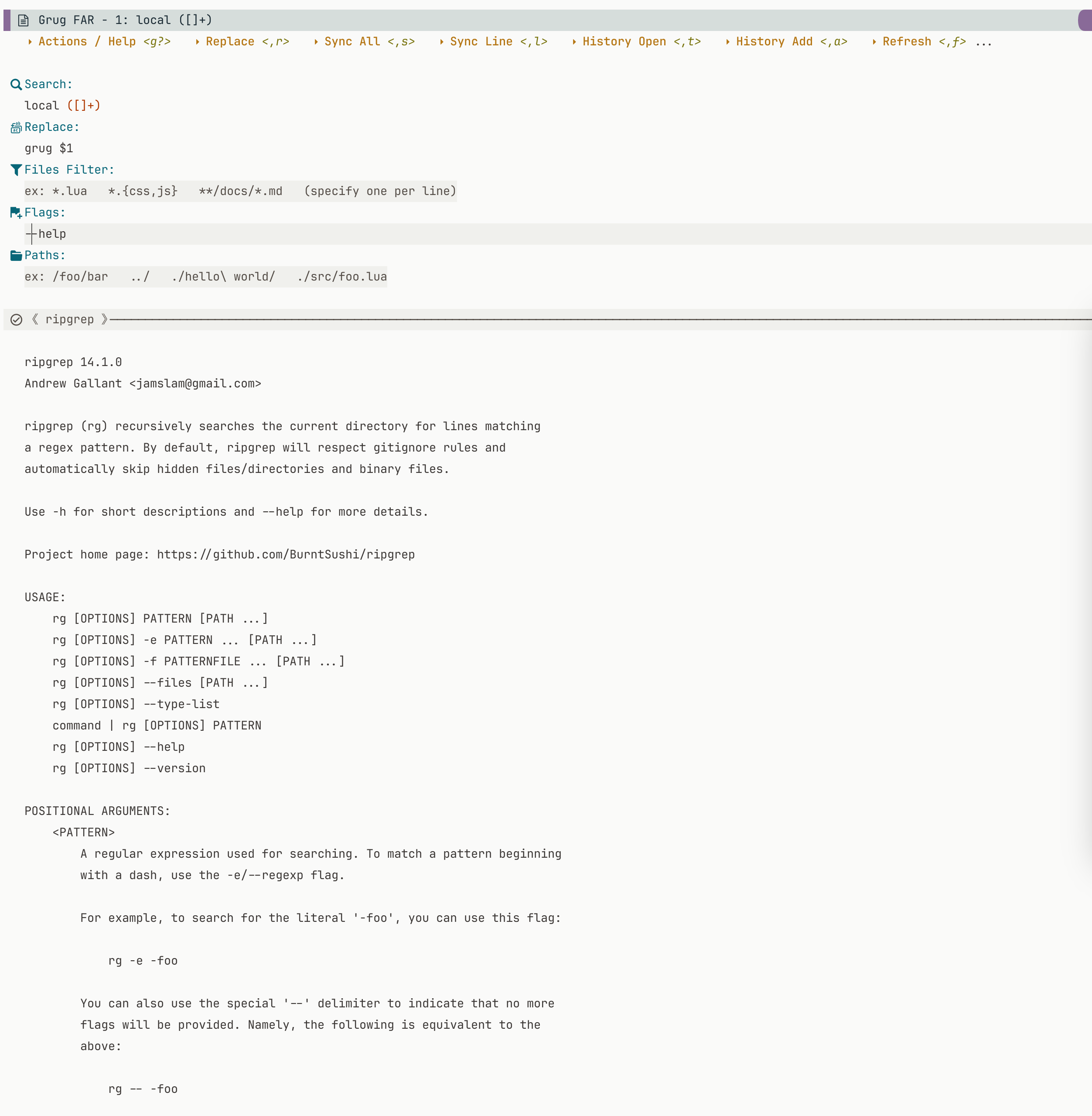 grug-far.nvim screenshot 5