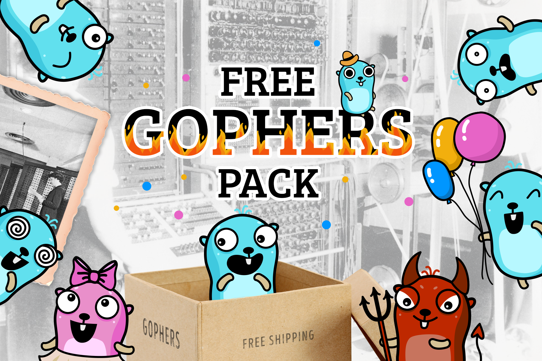 free-gophers-pack screenshot 1