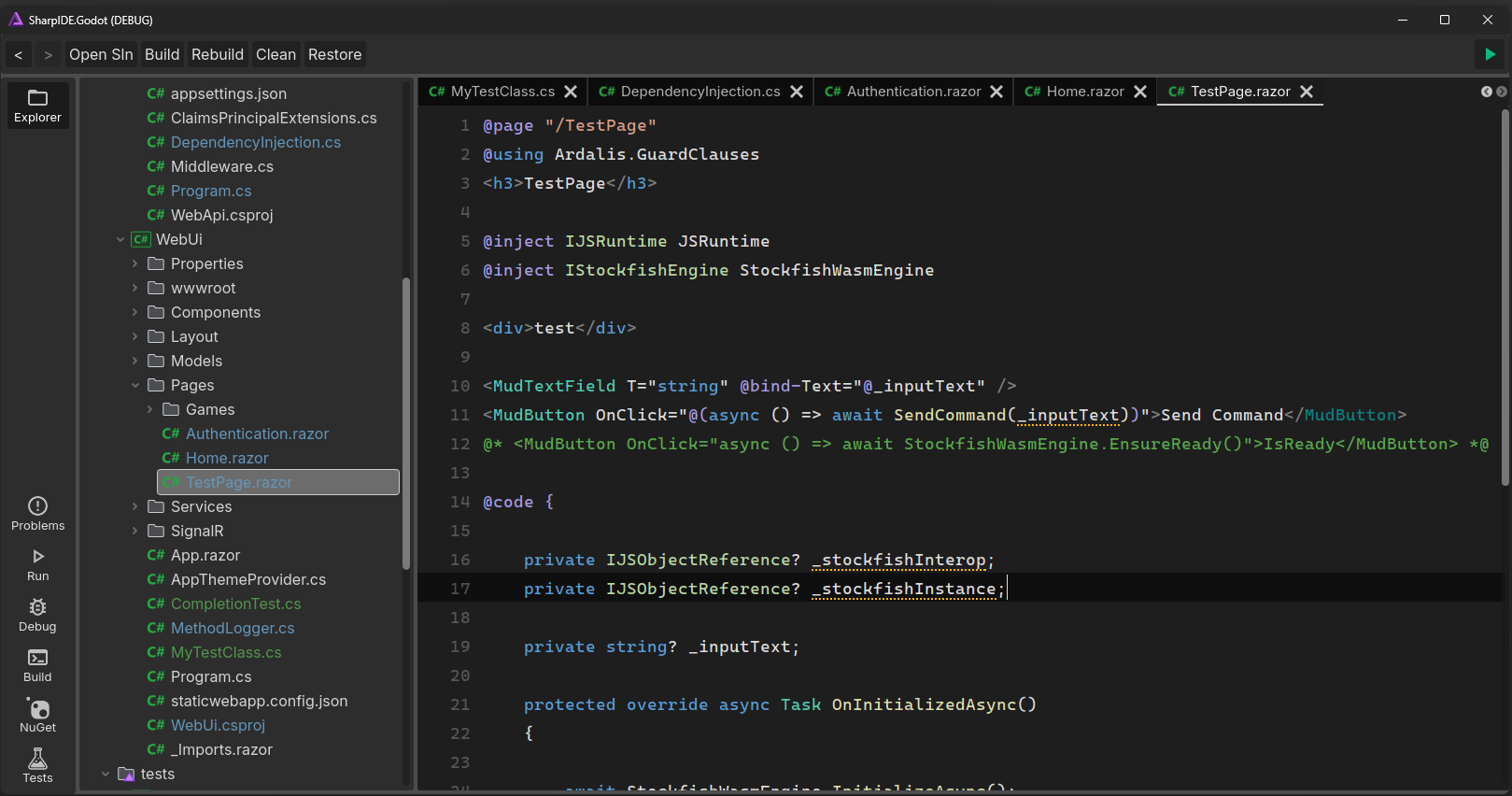 SharpIDE screenshot 6