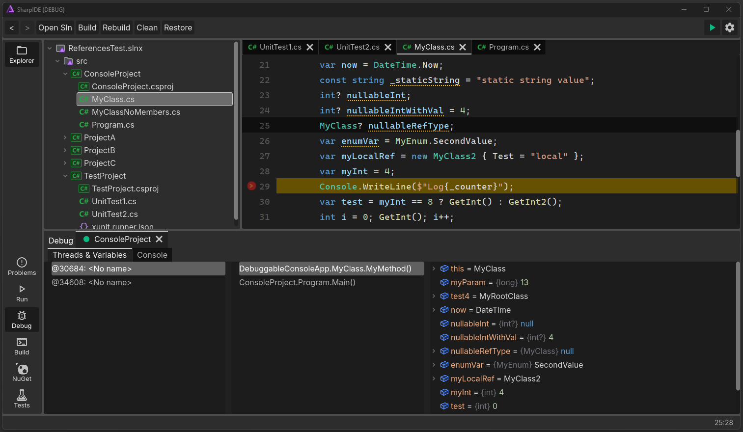 SharpIDE screenshot 8