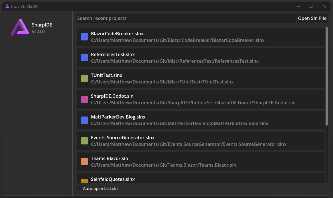 SharpIDE screenshot 12