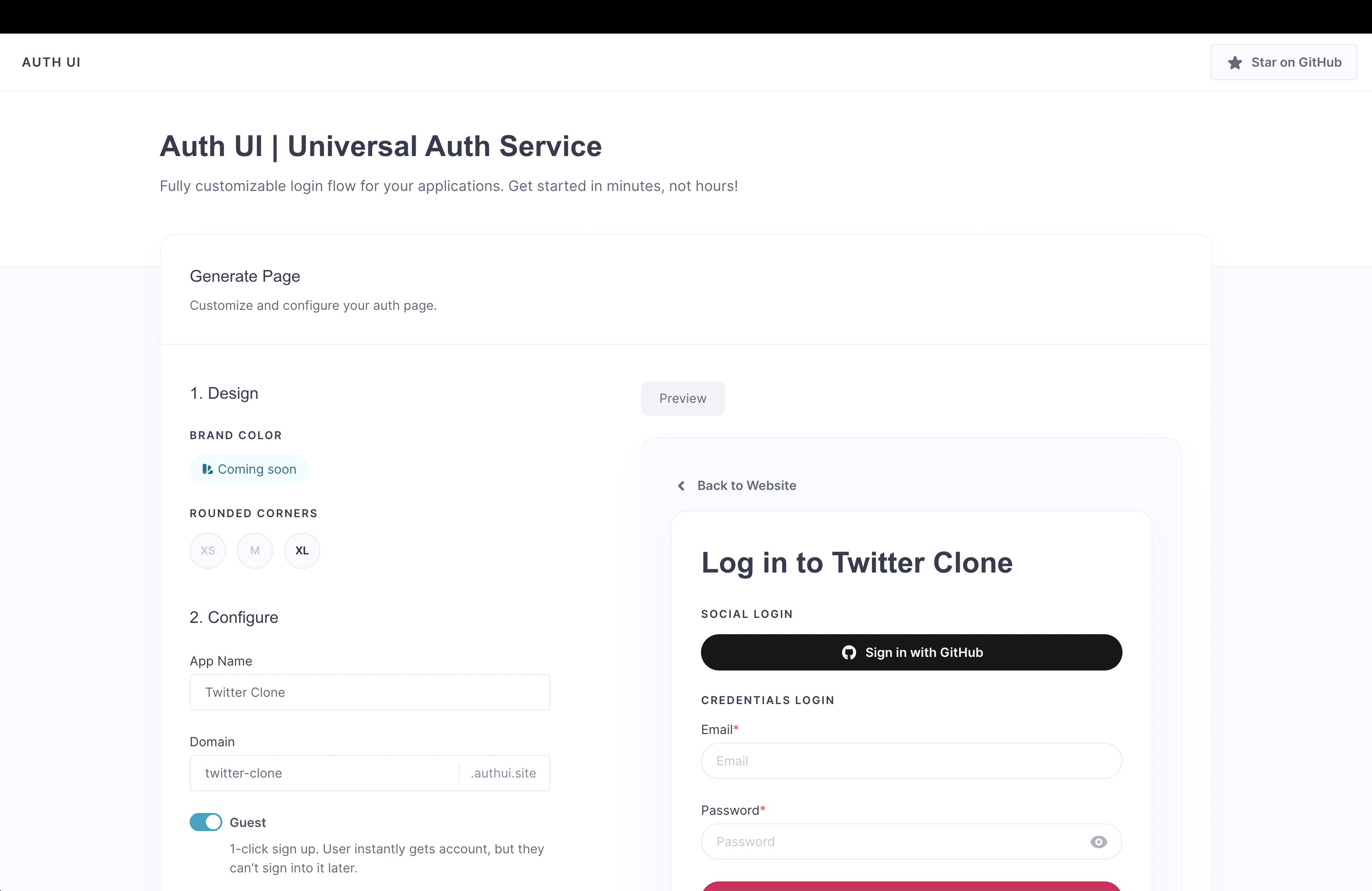 authui screenshot 2