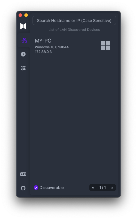 MirrorX screenshot 2