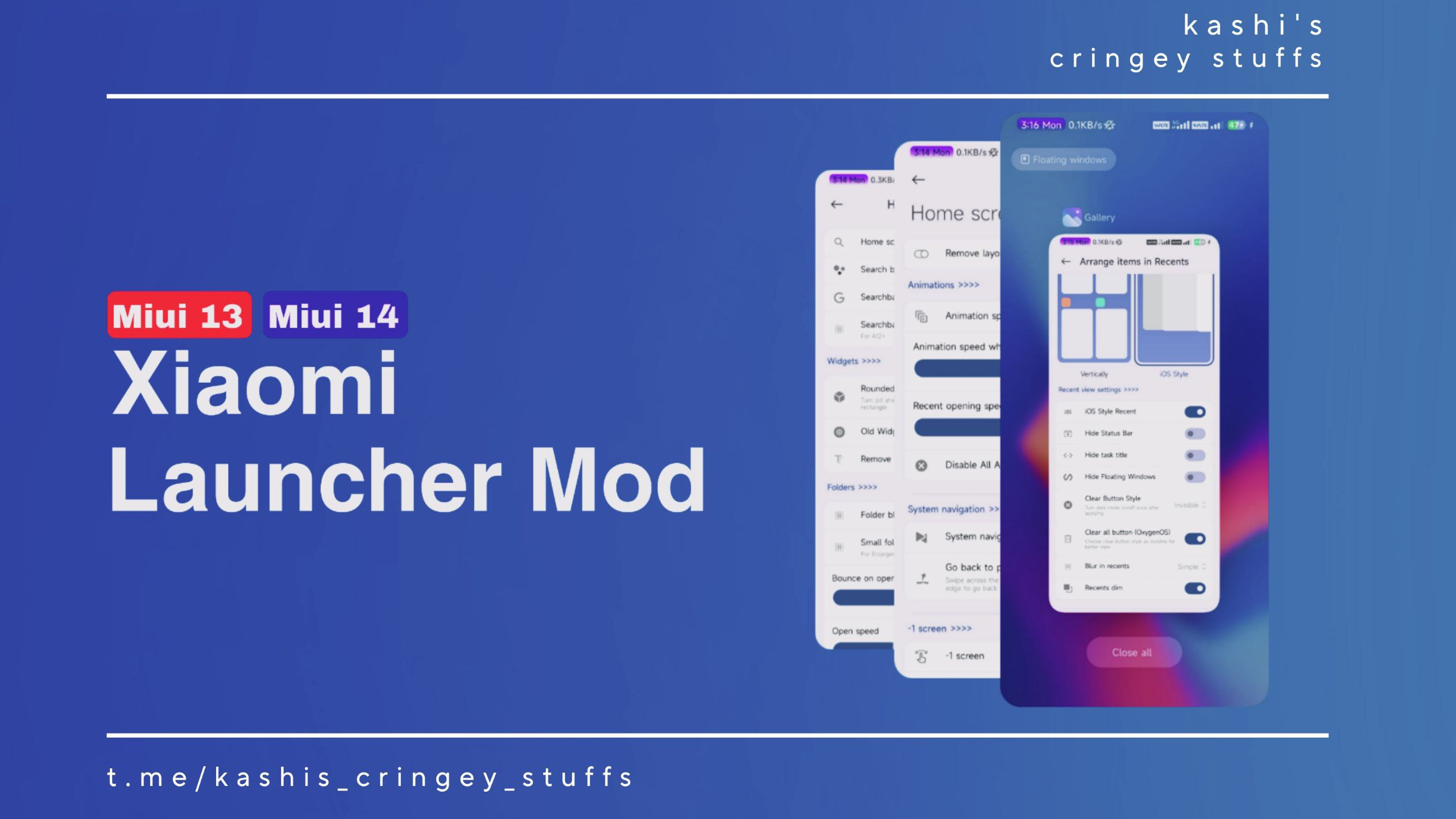 Miui_Launcher_Mod screenshot 1