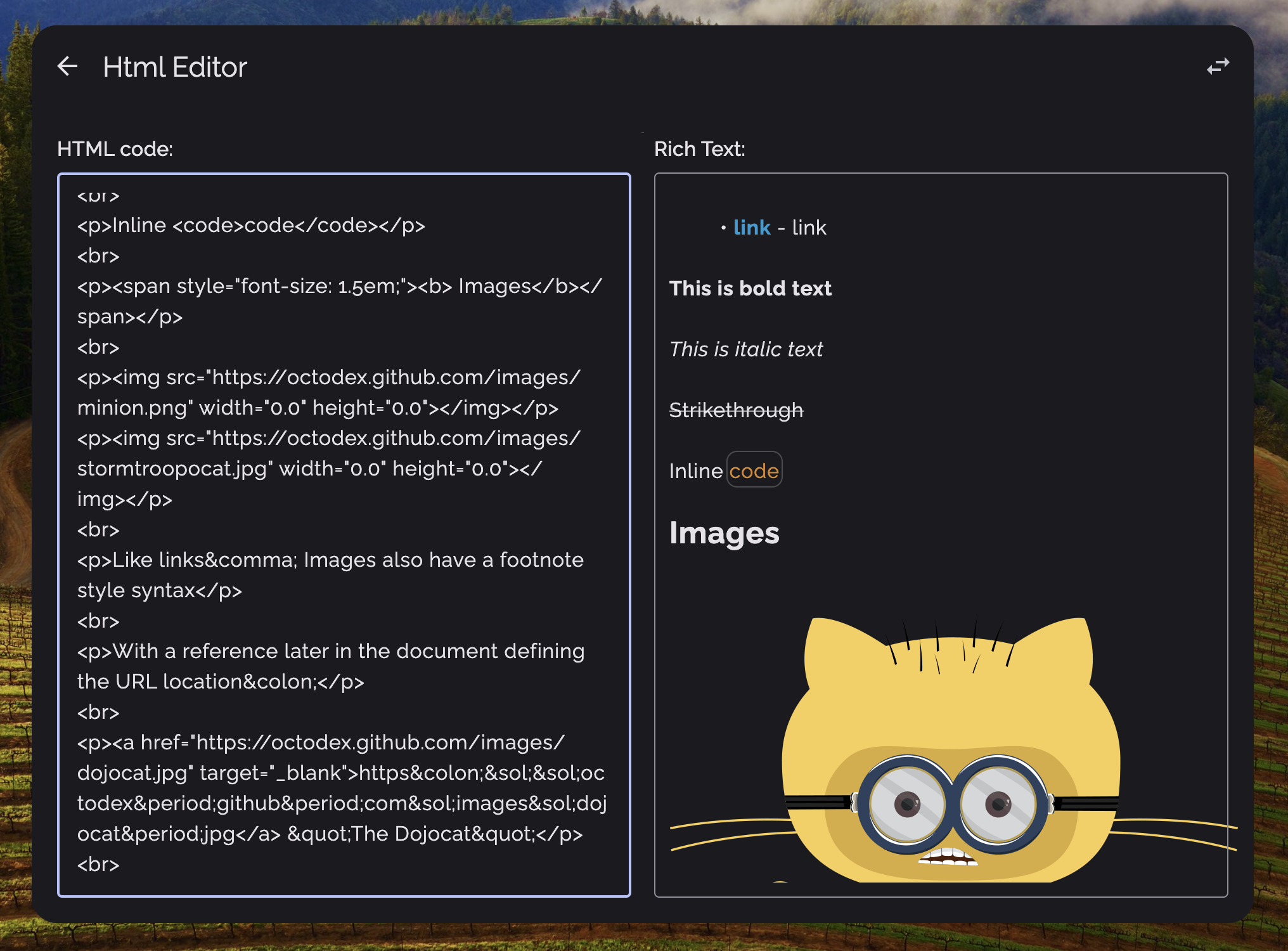 compose-rich-editor screenshot 2