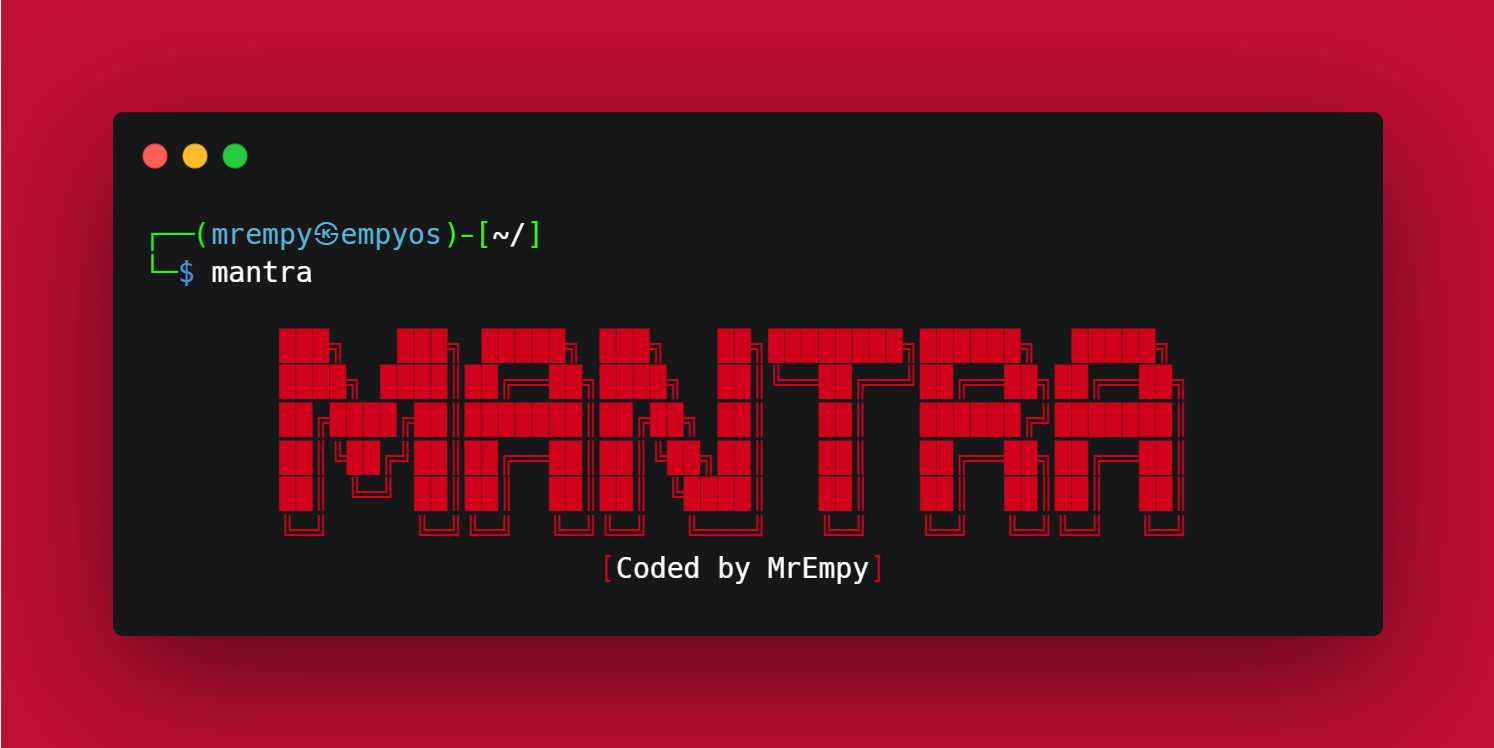 mantra screenshot 1