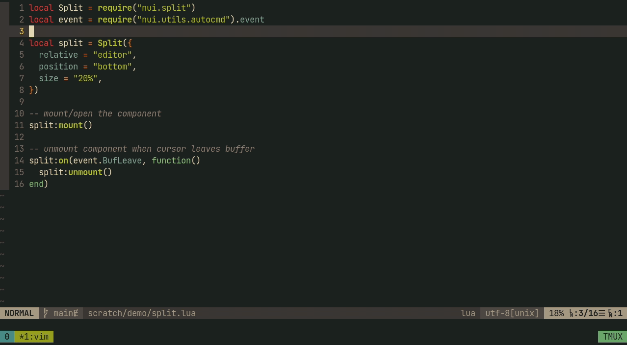 nui.nvim screenshot 5
