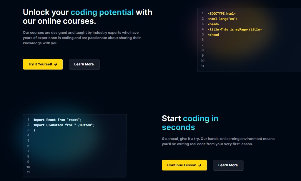 StudyNotion-An-Online-Education-Platform screenshot 4