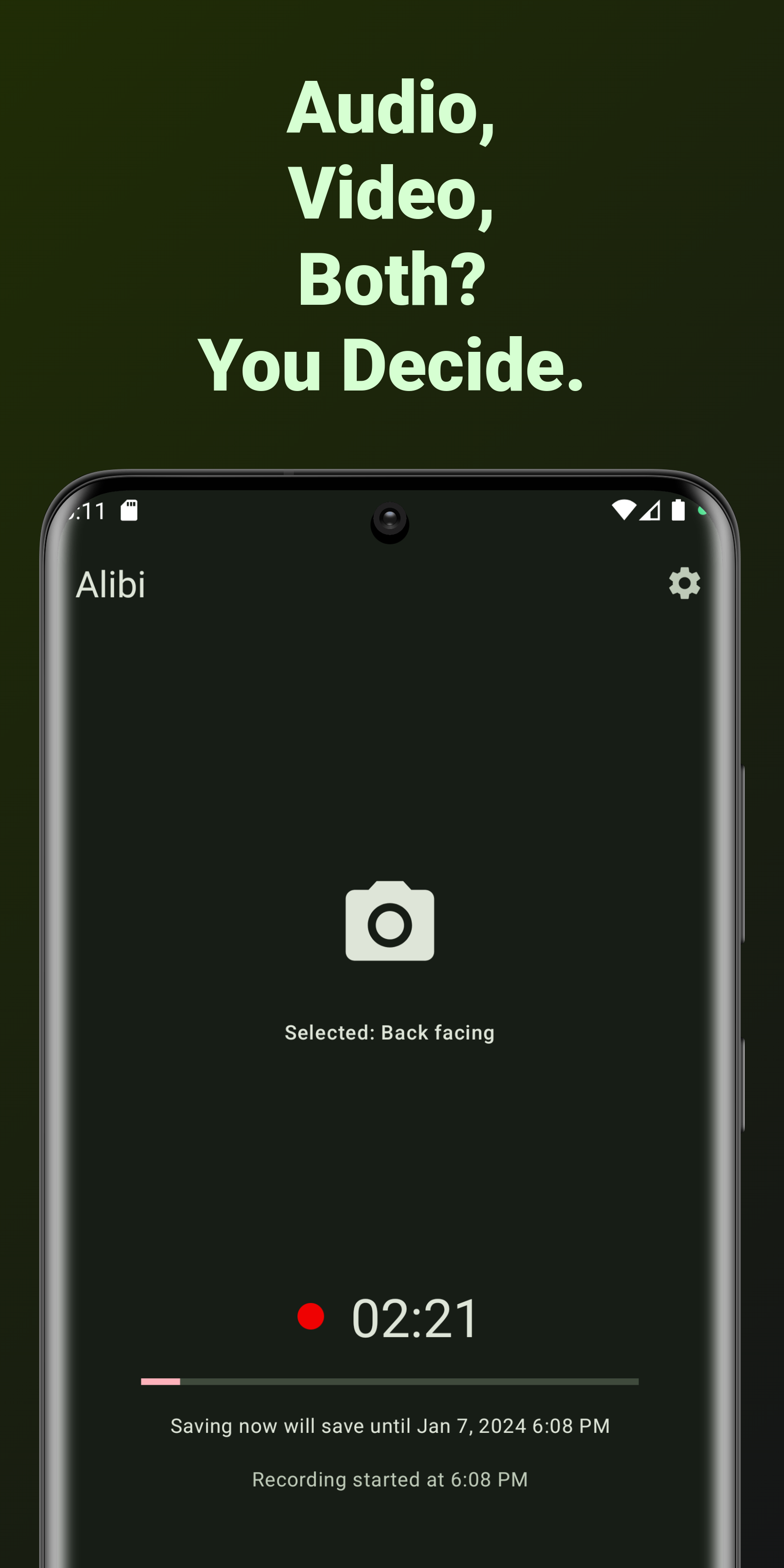 Alibi screenshot 3