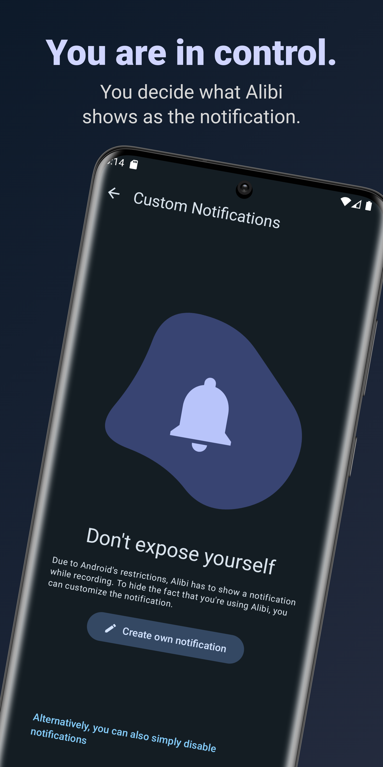 Alibi screenshot 4