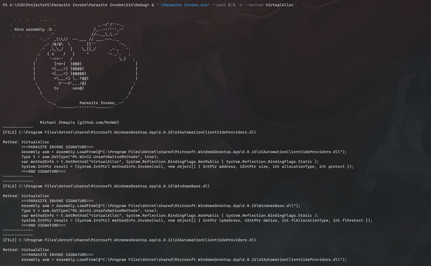 Parasite-Invoke screenshot 3