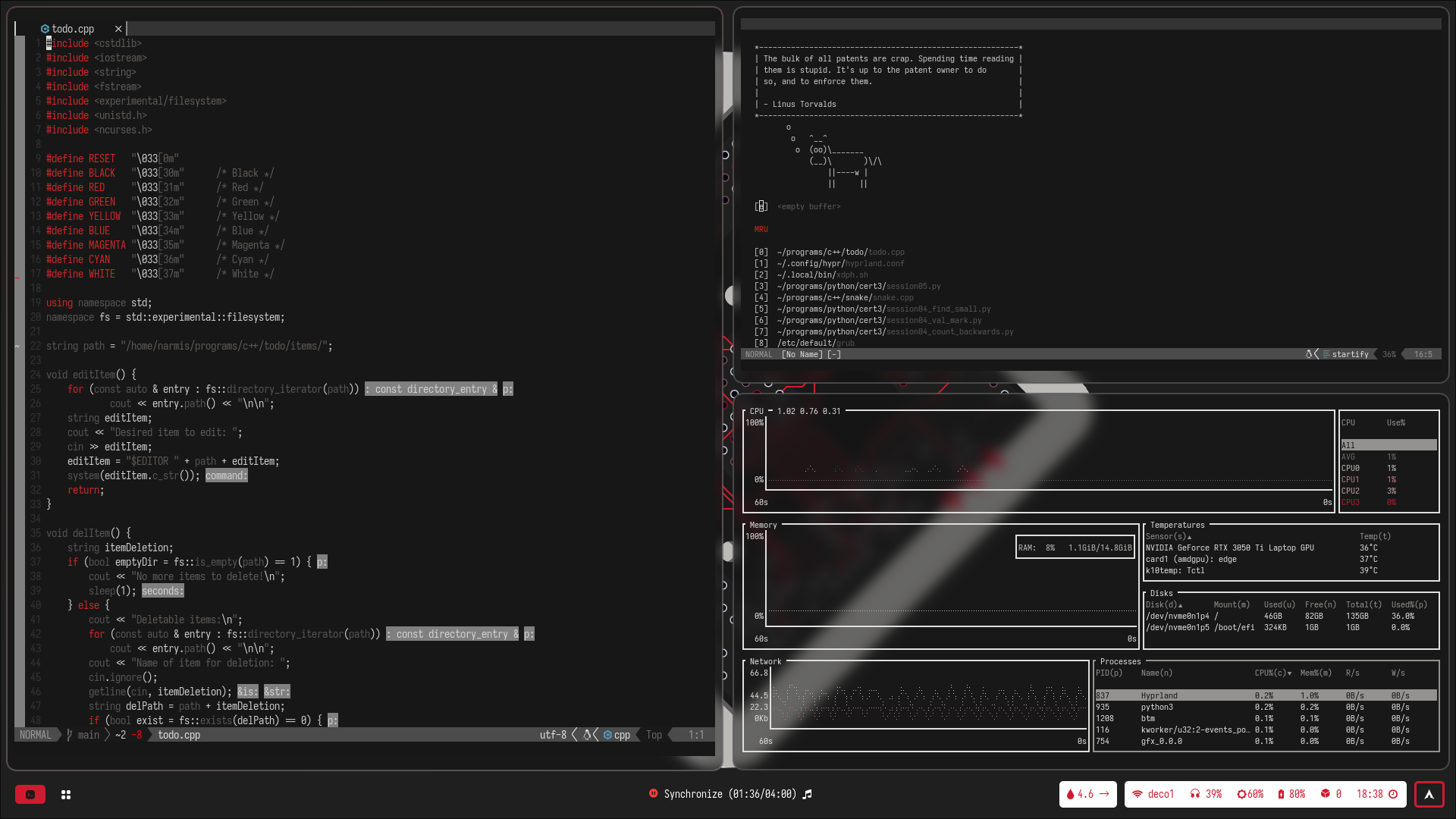 hyprland-dots screenshot 4