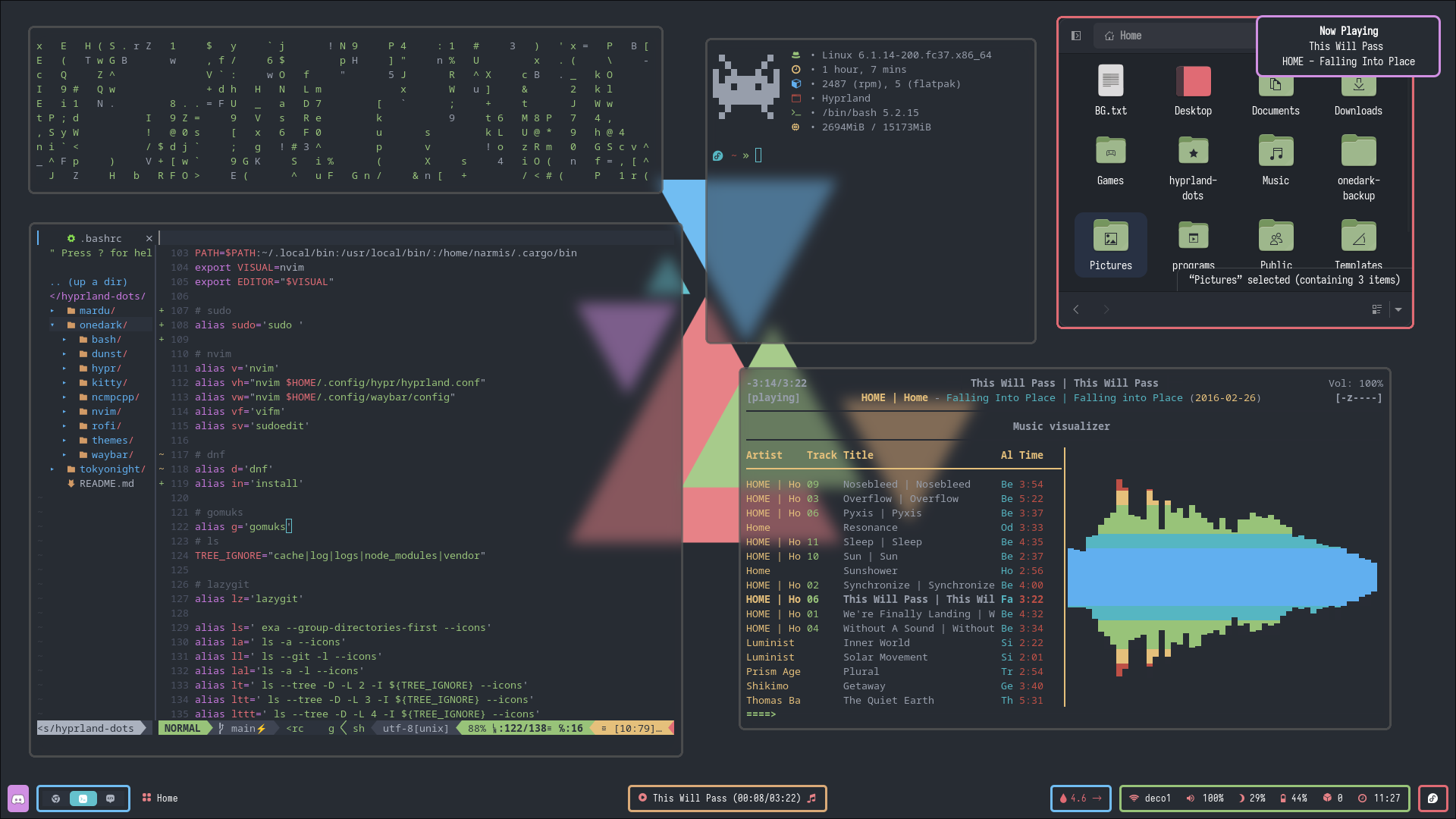 hyprland-dots screenshot 2
