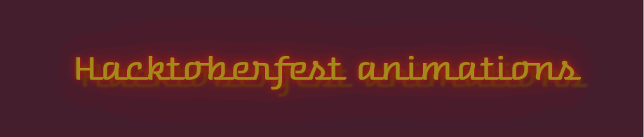 Hacktoberfest-animations screenshot 5