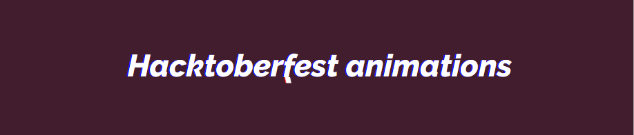Hacktoberfest-animations screenshot 3