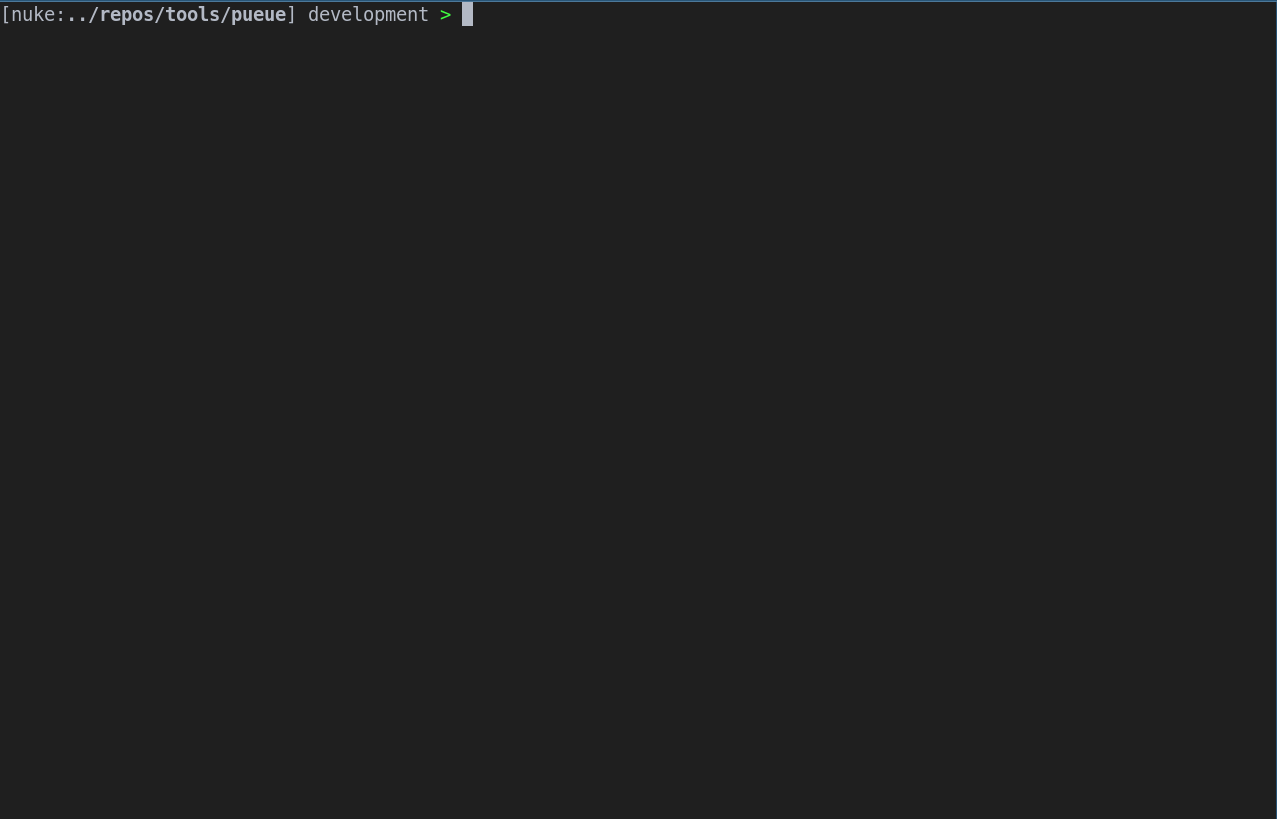 pueue screenshot 1