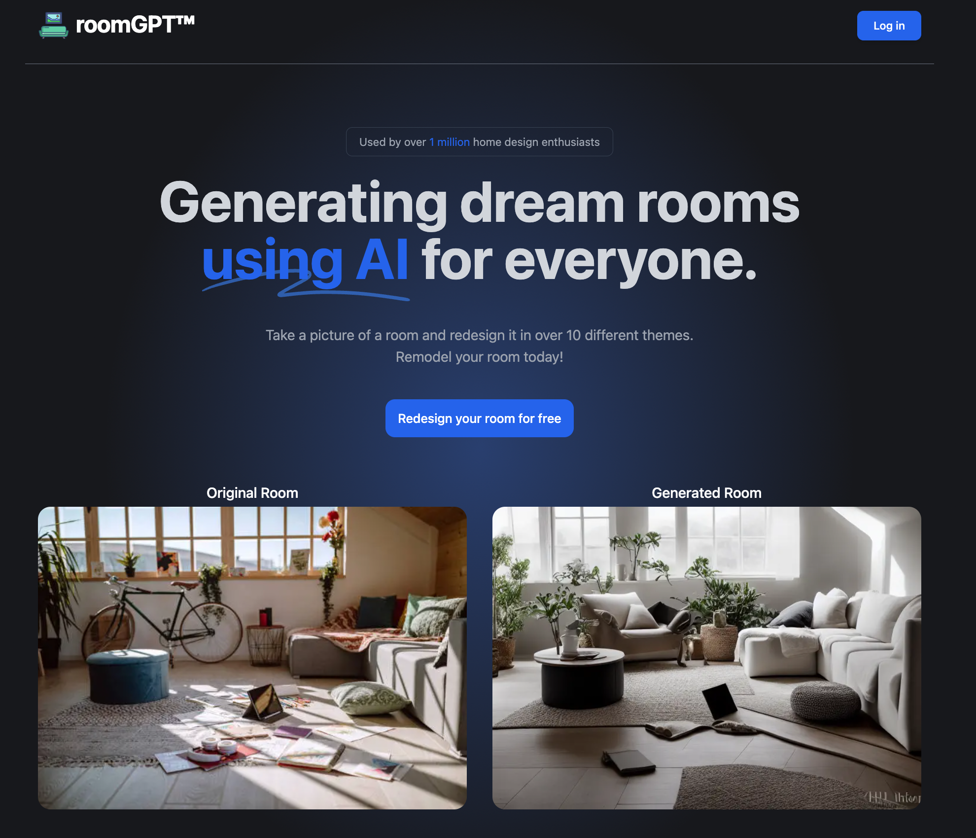 roomGPT screenshot 1