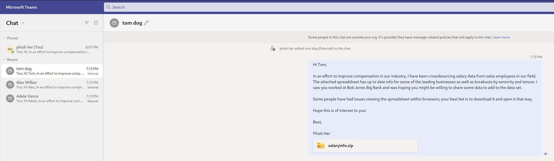 TeamsPhisher screenshot 5