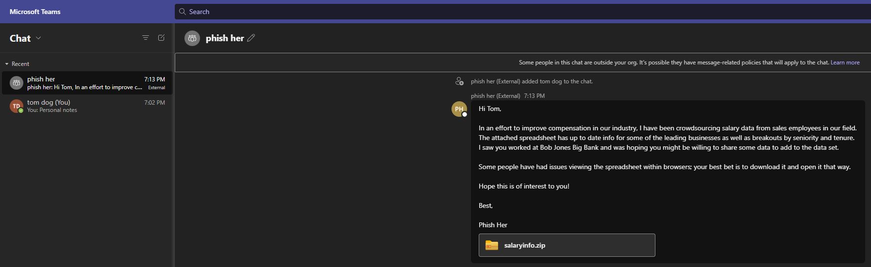 TeamsPhisher screenshot 6