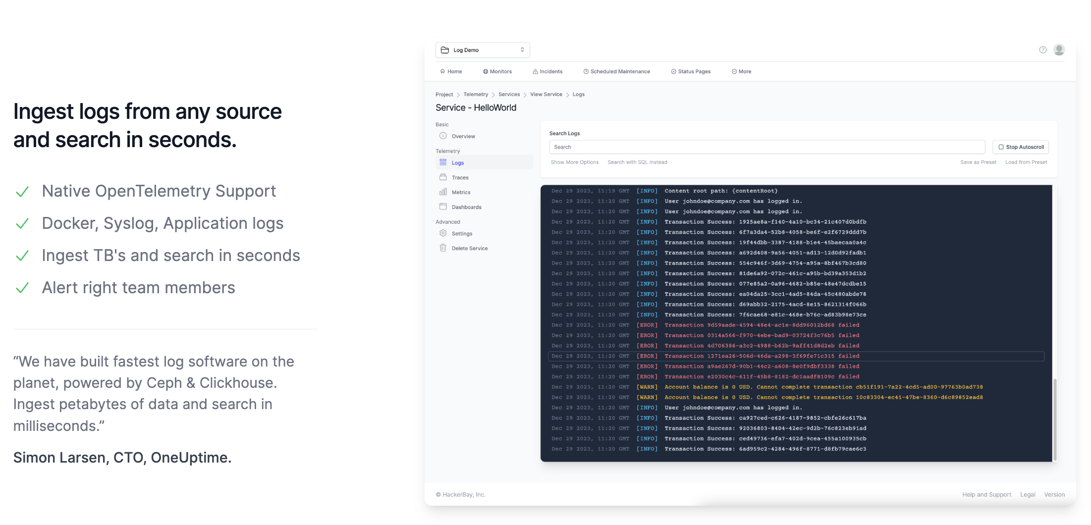 oneuptime screenshot 6