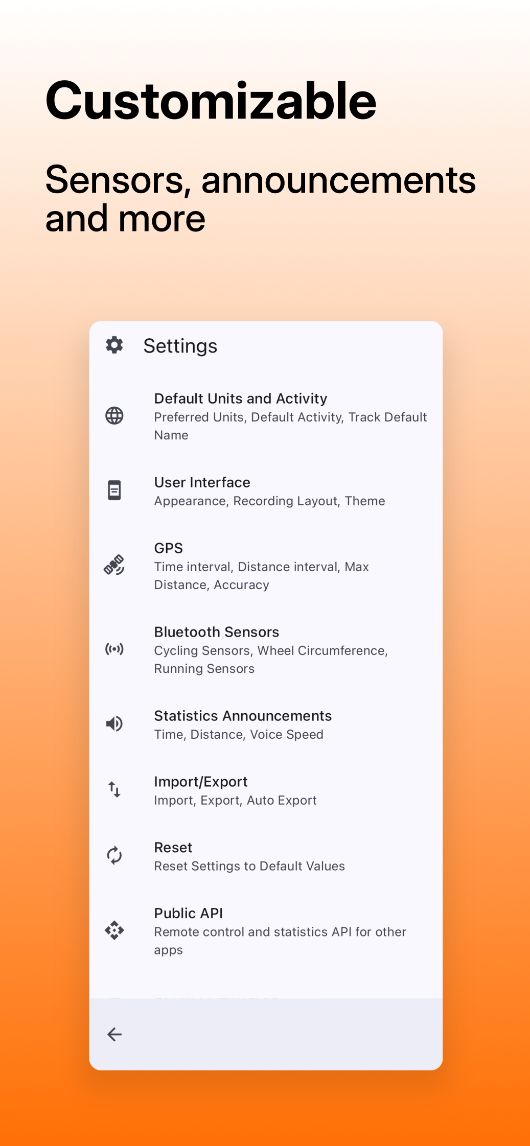 OpenTracks screenshot 8