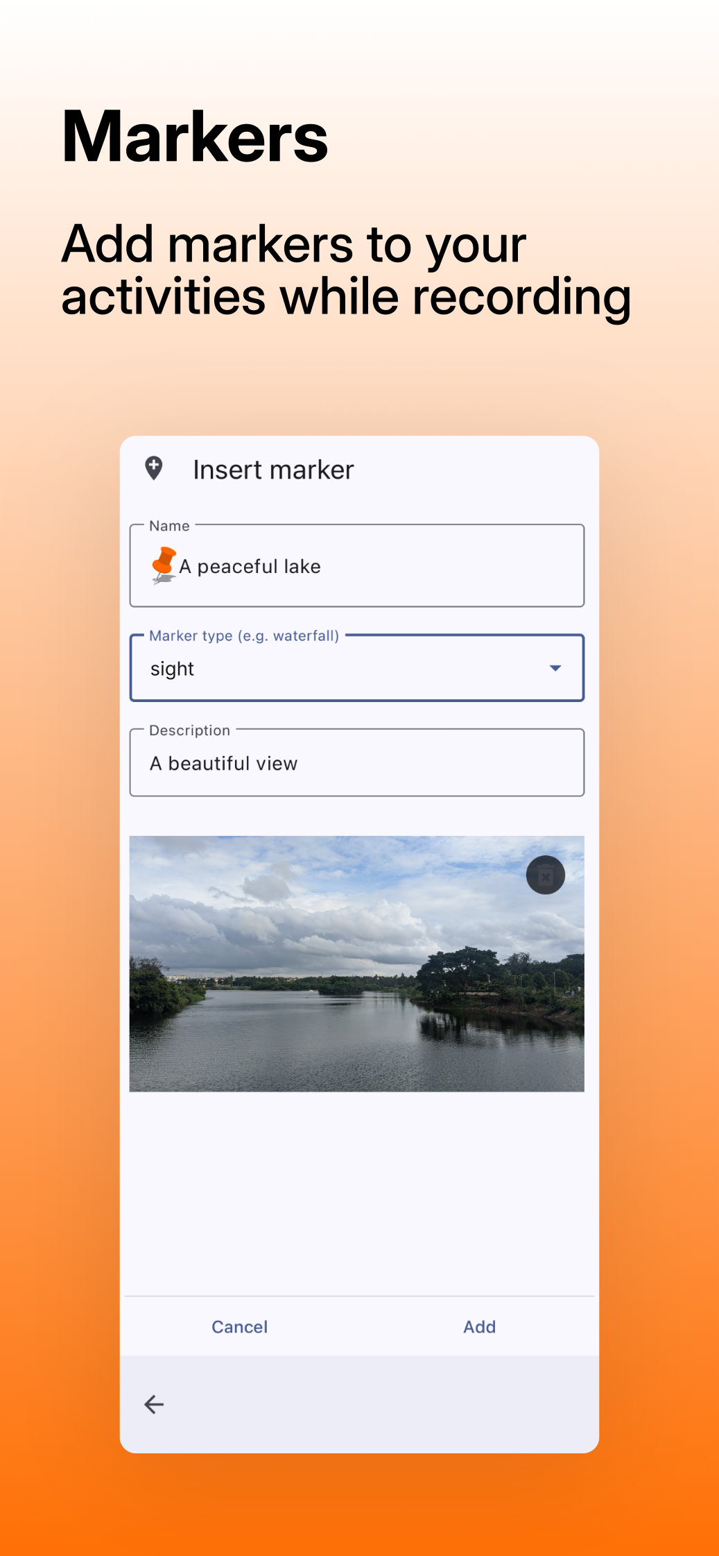 OpenTracks screenshot 4