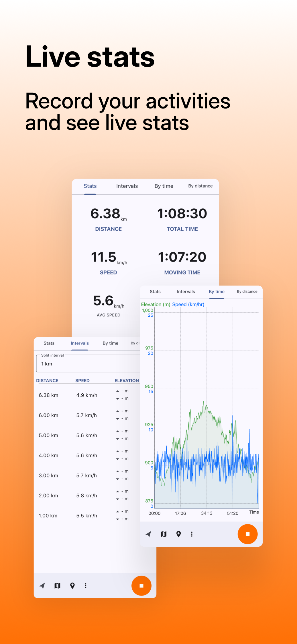 OpenTracks screenshot 3