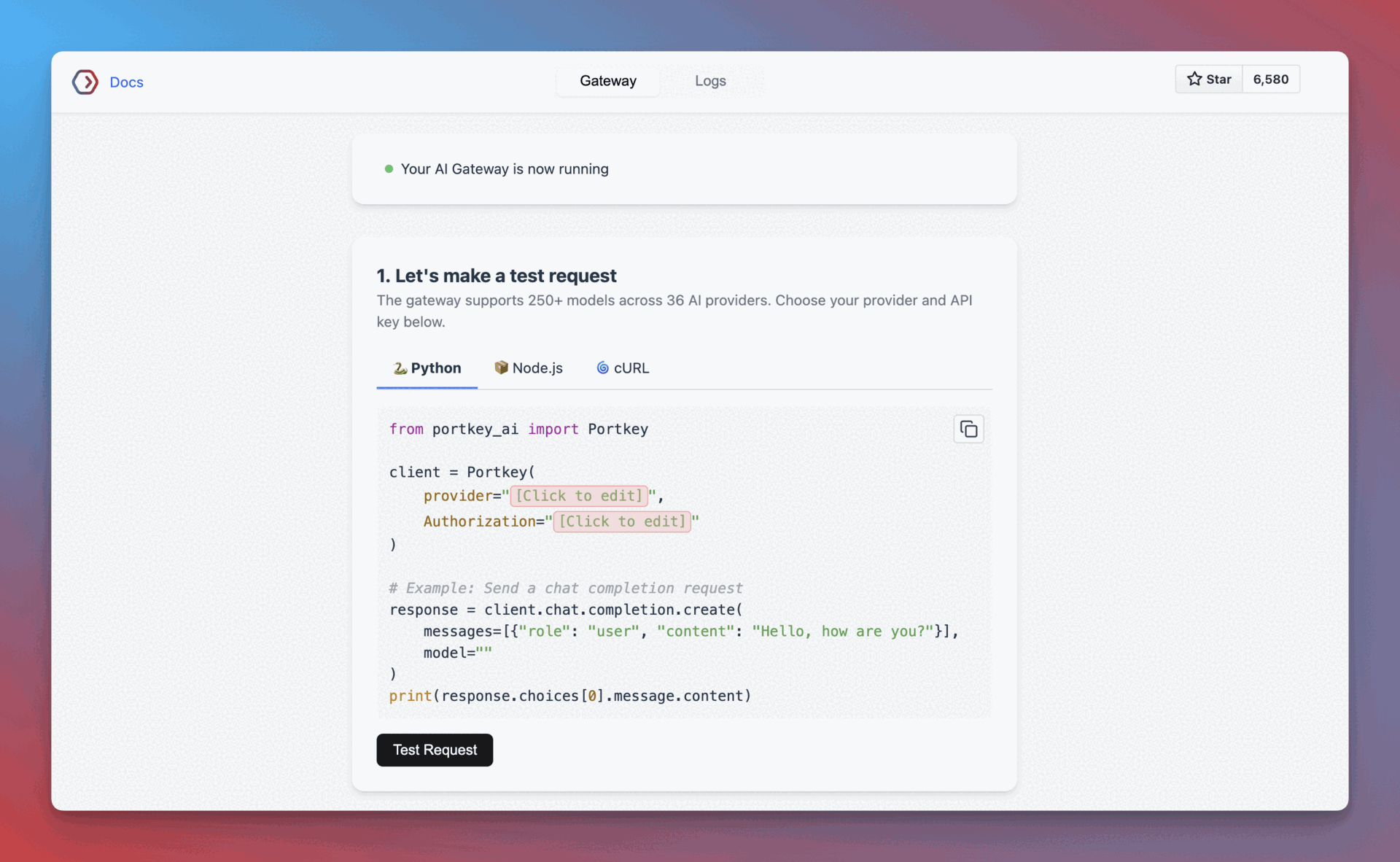 gateway screenshot 3