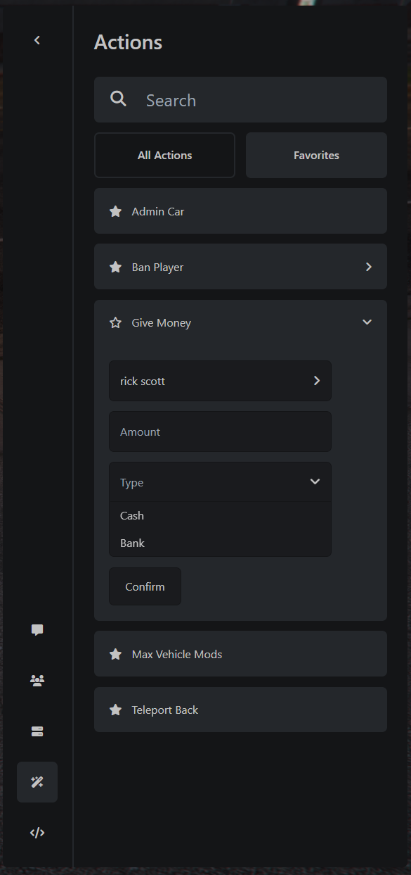 ps-adminmenu screenshot 2