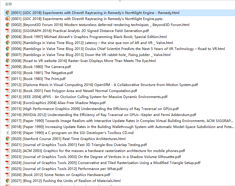 Real-Time-Rendering-4th-Bibliography-Collection screenshot 2