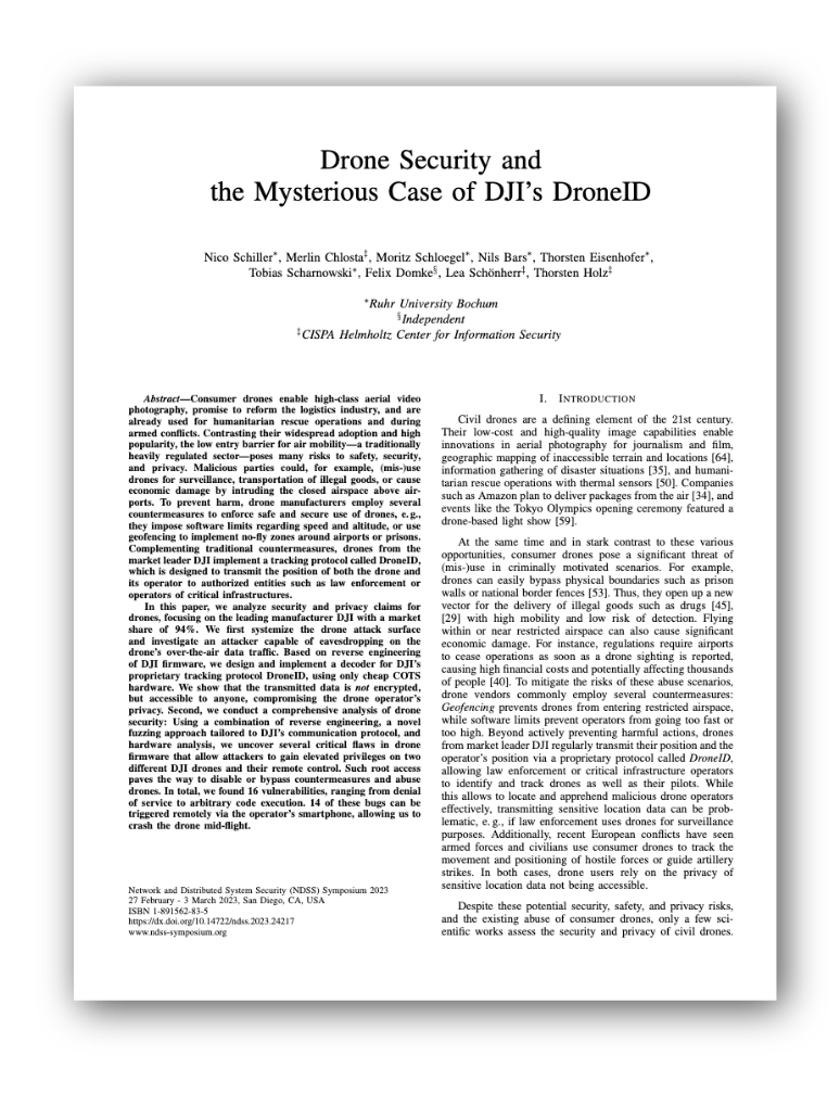 DroneSecurity screenshot 1
