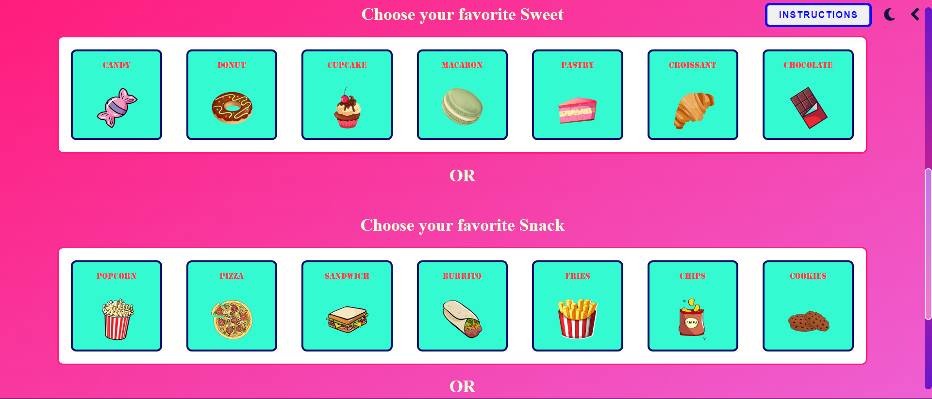 Click-The-Edible-Game screenshot 5
