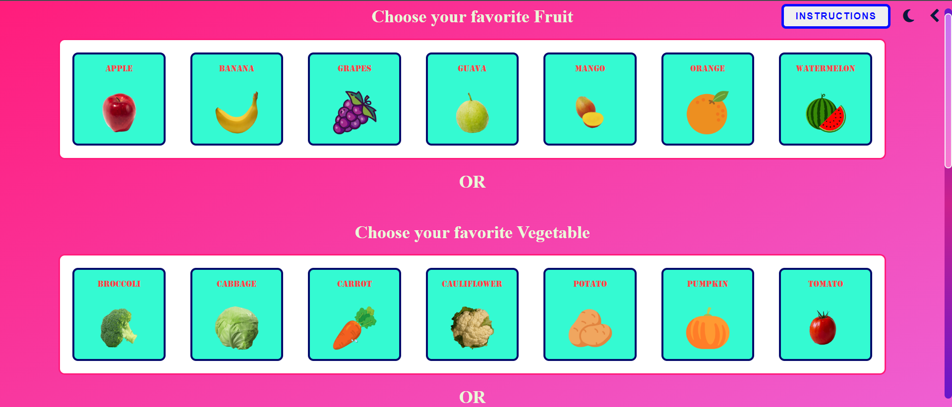Click-The-Edible-Game screenshot 4