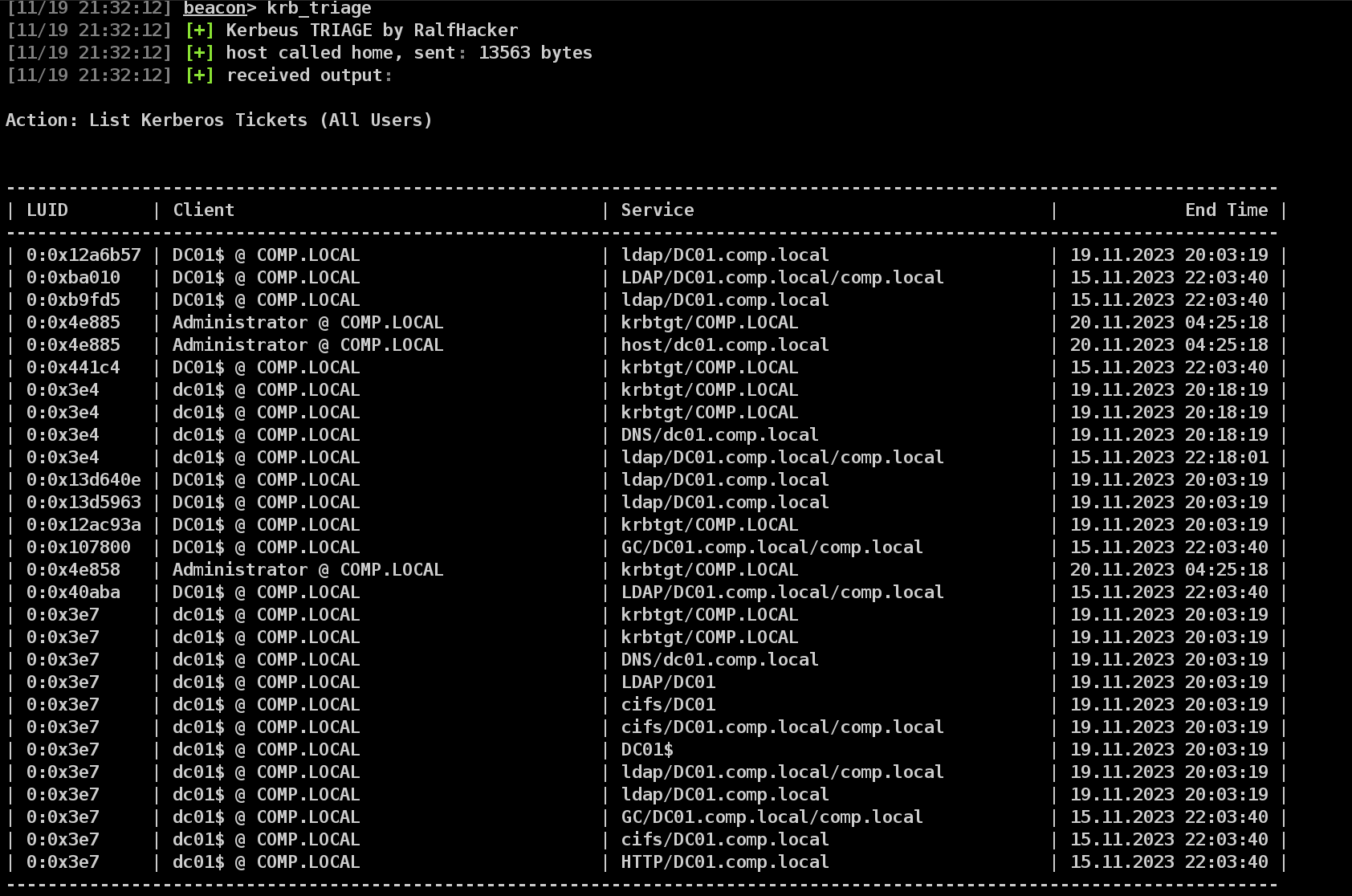 Kerbeus-BOF screenshot 8