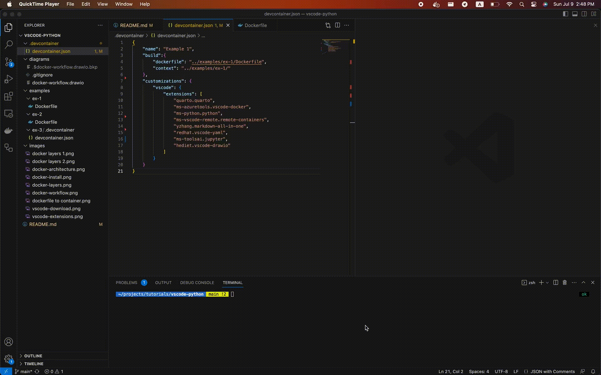 vscode-python screenshot 13