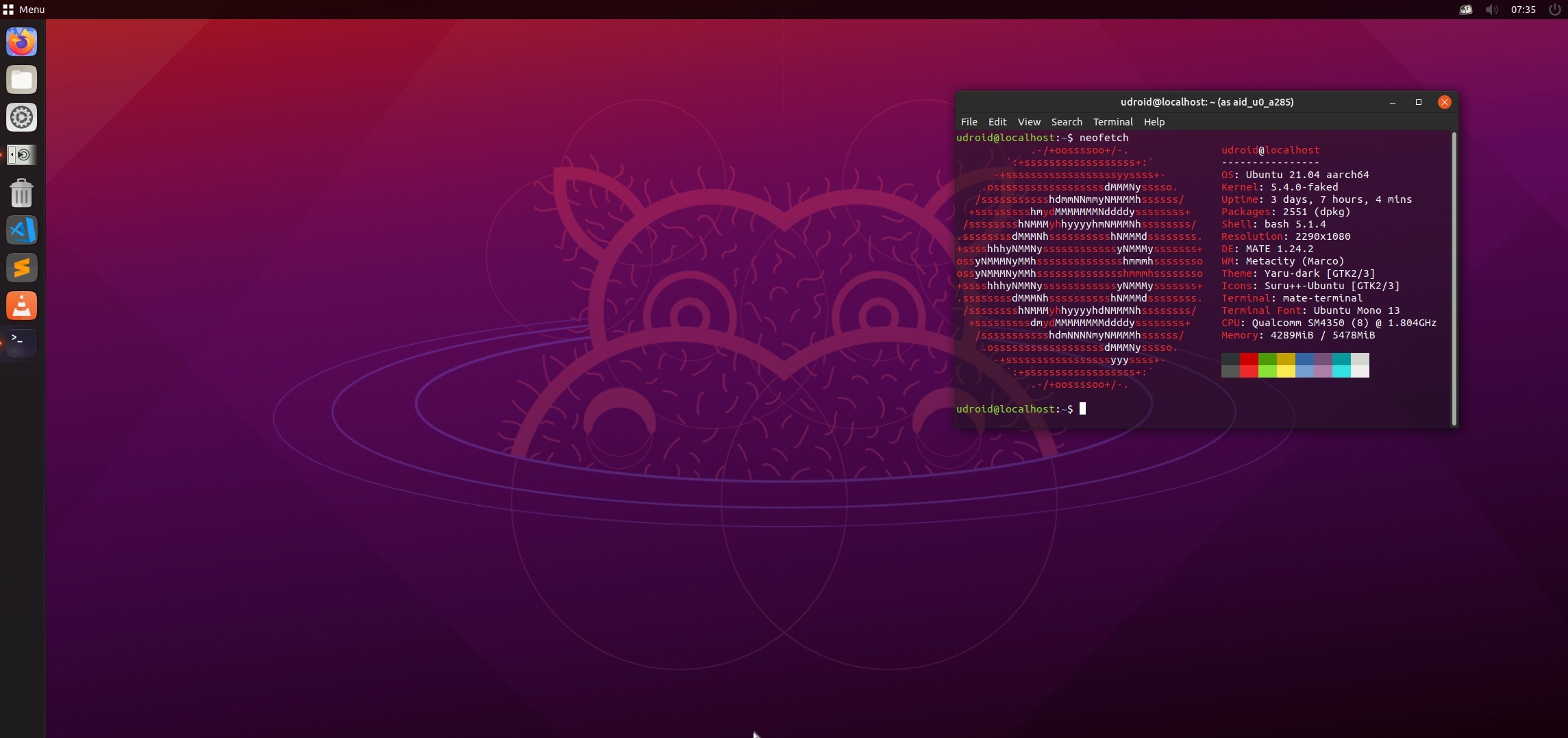ubuntu-on-android screenshot 3