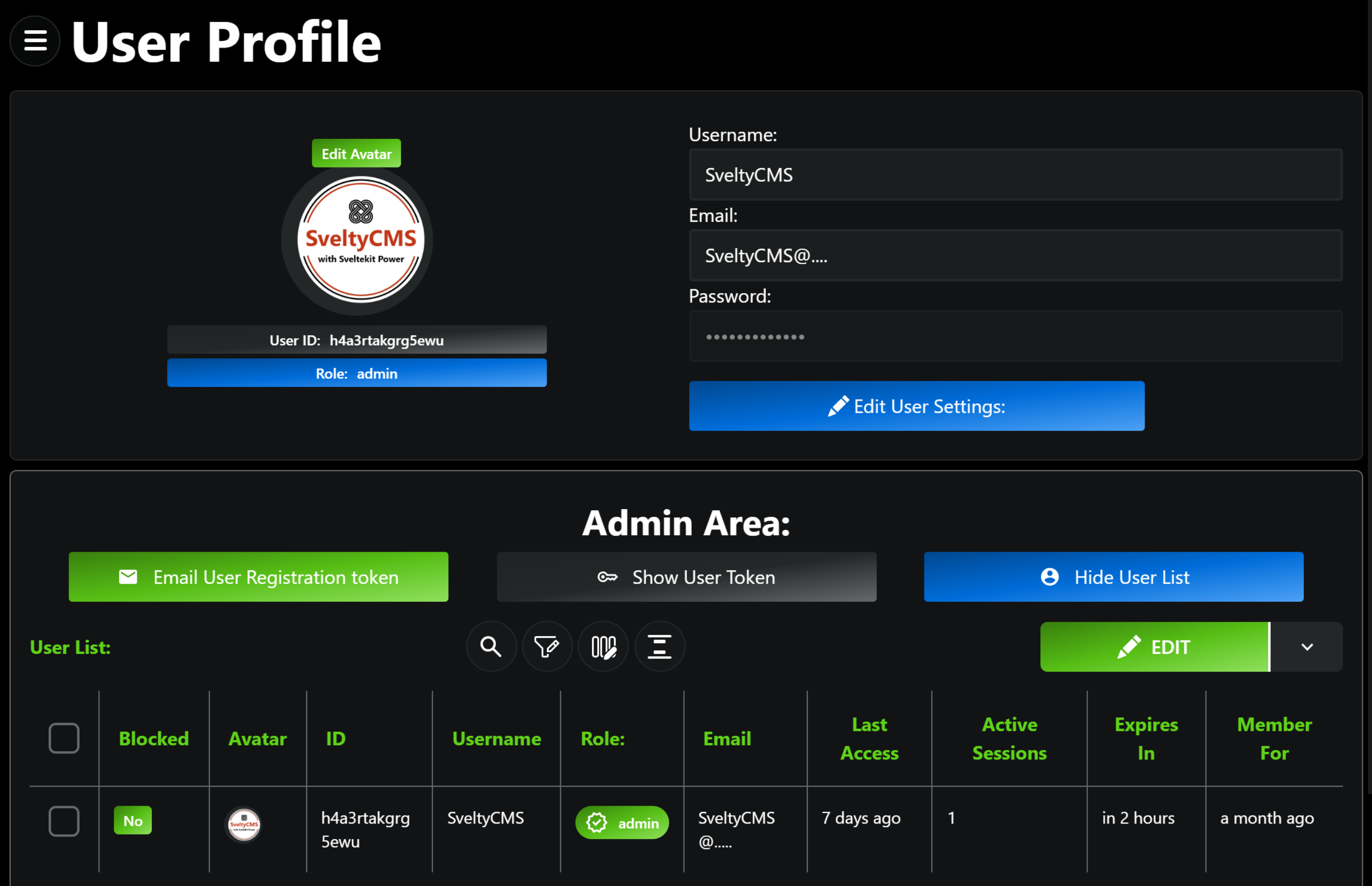 SimpleCMS screenshot 4