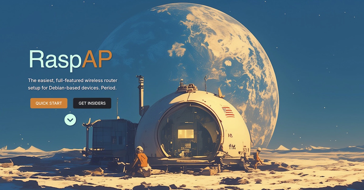 raspap-webgui screenshot 1