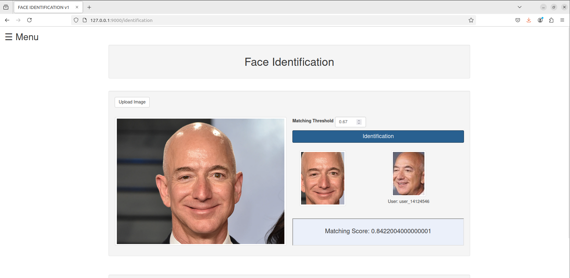 Linux-FaceRecognition-FaceLivenessDetection screenshot 7