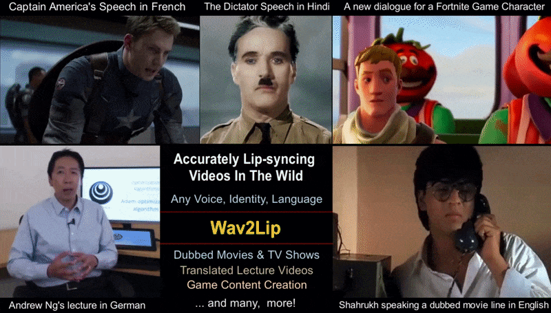 Wav2Lip screenshot 1