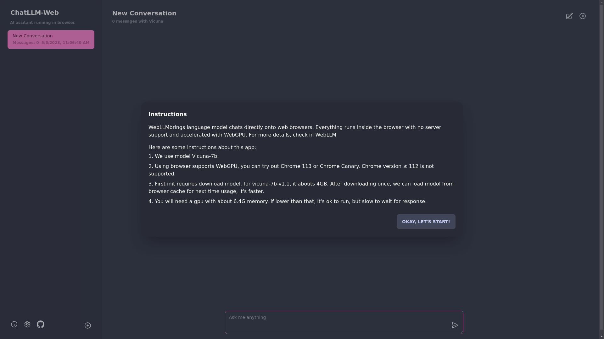 ChatLLM-Web screenshot 2