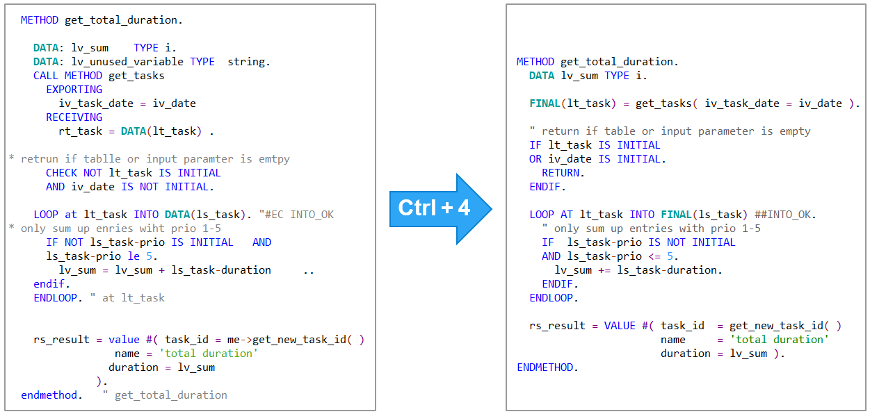 abap-cleaner screenshot 1